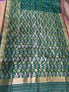new saree pure chanderi silk