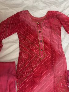 3 Piece Ruffled Sleeved Suit Set With Palazzo