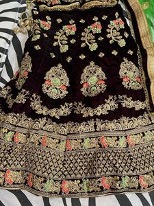 Girls Embroidered Lehenga Choli