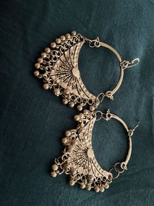 Silver Boho Dangle Earrings