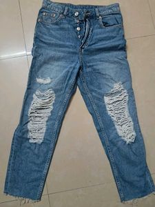 Ripped Mom Jeans