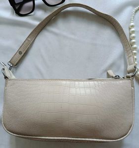 Women crocodiele-embossed Shoulder Bag