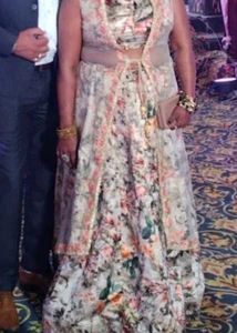 Lehanga Choli With Net Jacket