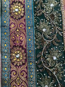 Hand work Banarasi Saree