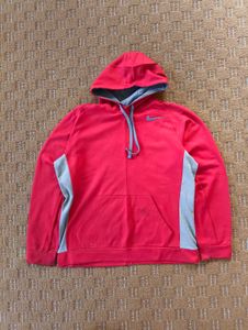 NIKE FIT RED  HOODIE