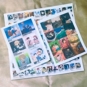 Cut And Paste Anime Movie Stickers