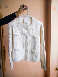 🥀Heavy Cream Knit Cardigan🥀