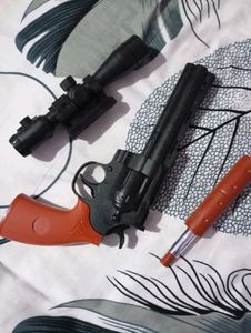 New Toy Gun Convertable With Free Bullets