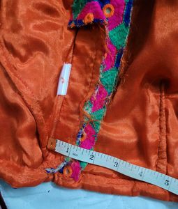 Thick Fabric All Over Embroidered Blouse