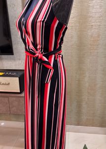 Mukti Color Vertical Strip Jumpsuit