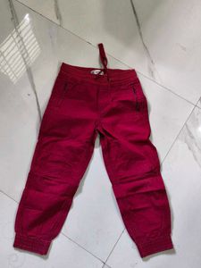 Red Boys' Joggers
