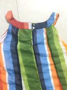 Multicolored Top For The Summer