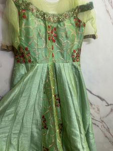 Heavy Green Gown