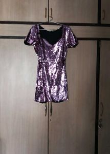 ZARA Sequins Minidress