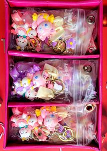 Cute Kawaii-Q Keychain Or Bag Charms Brand New