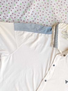 Guess Cream Short Sleeve Shirt
