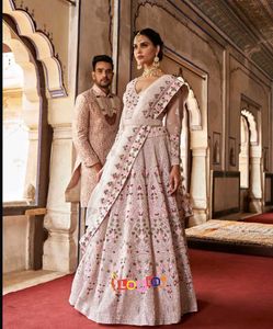 Elegant Embroidered Wedding Lehenga