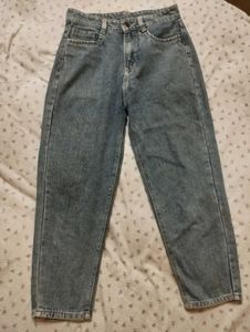 Blue Mom Fit Y2k Denims