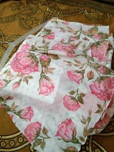 Anarkali Flower Print Suit