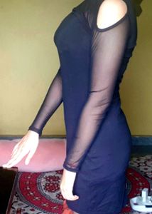 Stylish Black Bodycon Dress