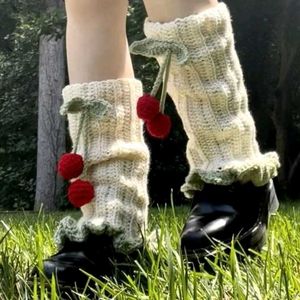 Cute White Crochet Warmer Or Socks