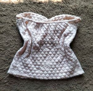 Y2K blush pink tube top 🩷