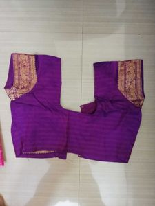 Pink Checkered Saree
