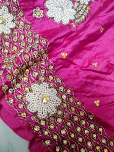 Pink Embroidered Salwar Kameez Suit