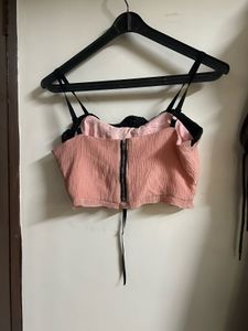 Cute Pink Corset Top