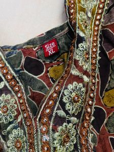 Anarkali Set With Duppata