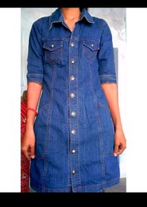 Denim Shirt Dress