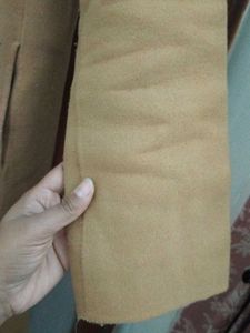 Tan Brown Women Overcoat
