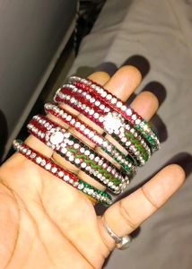 Bangles With Stone Studded