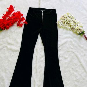 Primark Black Flared wide leg pants