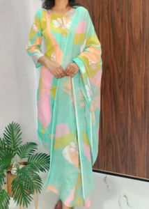 Very Graceful Cotton Suit Set 😍