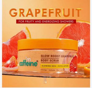 mCaffeine Glow Boost Grapefruit Body Scrub