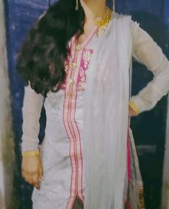 ✨PARTYWEAR DRESS 👗WITH DUPATTA AND CHURIDAR SALWA