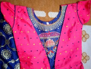 Pink &amp; Blue Girls&#39; Dress