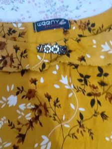 A Line Cotton Middi Dress