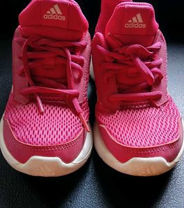 Adidas Pink Running Shoes - Size Uk 1 ]