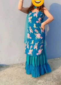 Sharara Kurta Set With Dupatta