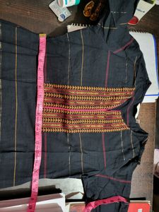 Black Multicolor Kurti For Women