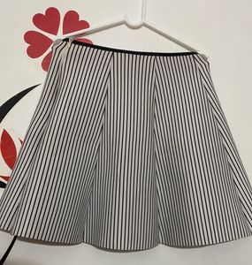 White Stripped Skirt