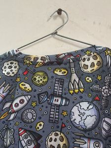 Space Print T-Shirt