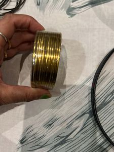 Golden Matal Bangles