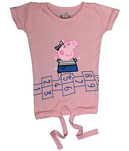 Peppa Pig Girls' Pink T-Shirt (4 to 7 yrs)