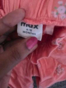 Shorts Set Baby Girl 6-12m