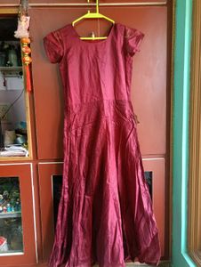 Maroon Ethnic Gown