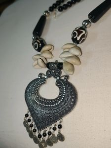Oxidised Boho Necklace