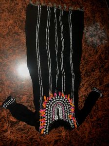 Embroidered Tassel Top